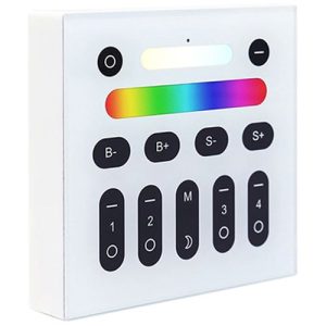 GAP 4 ZONE RGB | RGBW TOUCH DIMMABLE BATTERY WALL REMOTE