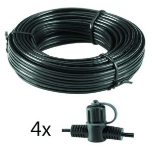 10MTR EXTENSION CABLE WITH 4 CONNECTORS