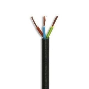0.75MM 3183Y ROUND 3C BLACK 50MTS (QRC7/C213)