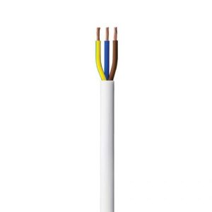 0.75MM 3183Y ROUND 3C WHITE 100 MTS (QRC10/C205)