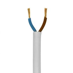 0.75MM 2192Y OVAL 2C WHITE 100MTS (C203)