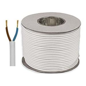 1.0MM 3182Y ROUND 2C WHITE 100 MTS (QRC10/C205)