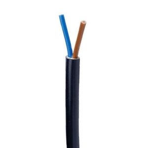 1.0MM 3182Y ROUND 2C BLACK 100 MTS (QRC7/C213)