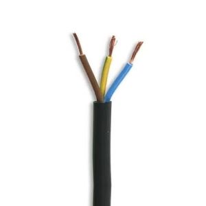 1.0MM 3183Y ROUND 3C BLACK 100MTS (QRC7/C213)