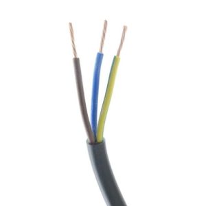 1.5MM 3183Y ROUND 3C BLACK 100MTS (QRC7/C214)