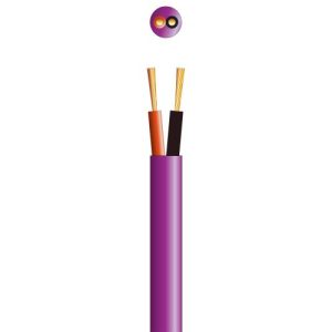 LSZH 79 STRAND COPPER SPEAKER CABLE PURPLE 100MTRS