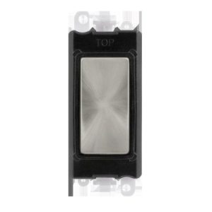 CLICK GRIDPRO MODULES BLANK BLACK SATIN CHROME