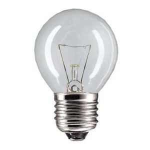 GOLFBALL R45 25W ES 12V CLEAR LAMP