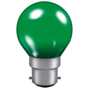 15W BC COLOURED GOLFBALL GREEN