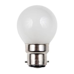 15W BC COLOURED GOLFBALL WHITE