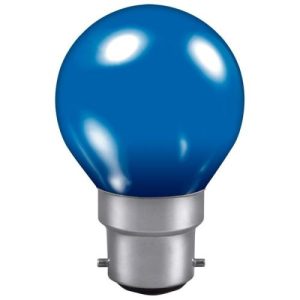 25W BC COLOURED GOLFBALL BLUE