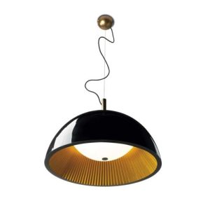 GROK PENDANT UMBRELLA Ø1000 E27 23W 1152LM GOLD BLACK
