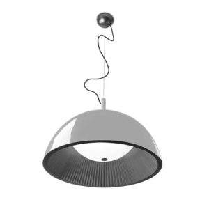 GROK PENDANT UMBRELLA Ø1000 E27 23W SILVER WHITE