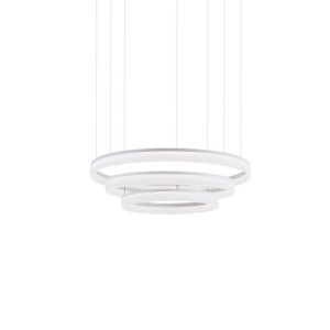 GROK PENDANT CIRC Ø600 + Ø800 + Ø1000 LED 89W 3473LM 3000K WHITE