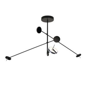 GROK PENDANT INVISIBLE TRIPLEX LED 27W 3000K BLACK