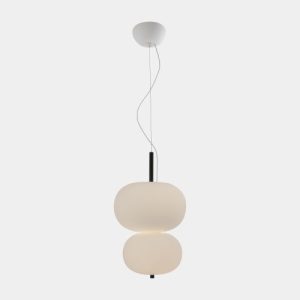 GROK PENDANT ILARGI DOBLE LAMP LED 36.1W 2861LM 2700K DALI WHITE