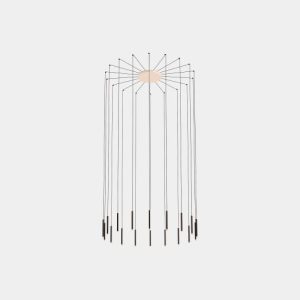 GROK PENDANT CANDLE 18 BODIES LED 56.7W 3038LM 2700K 0-10V WHITE