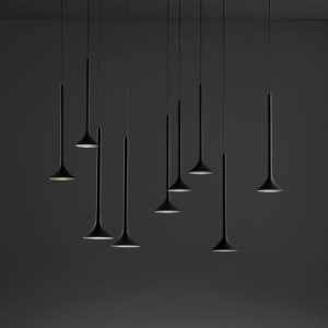 GROK PENDANT ALIVE 30 BODIES LED 210W 14771LM 2700K 0-10V BLACK