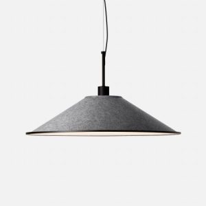 GROK PENDANT SHOEMAKER Ø669MM LED 20W 1088LM TW 2700K-6500K DALI DT8 BLACK GREY