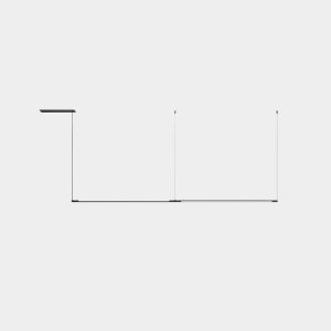 GROK PENDANT TUBS MODULAR LED 45W 1687LM 3000K DALI BLACK