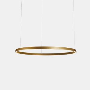 GROK PENDANT CIRCULAR DOWNWARD Ø600 SURFACE LED 31.7W 1209LM 2700K DALI GOLD