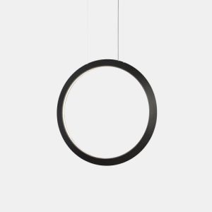 GROK PENDANT CIRCULAR VERTICAL INWARD Ø900 SURFACE LED 45.6W 1319LM 2400K BLACK