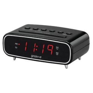 GROOVE ALARM CLOCK RADIO
