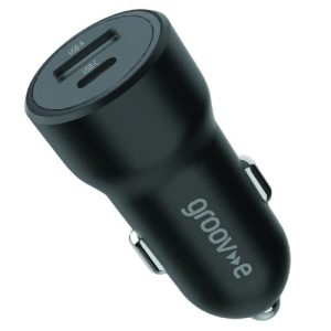 DUAL USB-A & USB-C 20W CAR CHARGER