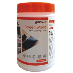 GROOVE MOIST CLEANING SCREEN WIPES