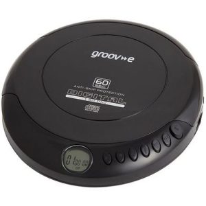 GROOVE RETRO PERSONAL CD PLAYER BLK