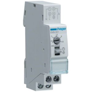 HAGER TIME LAG SWITCH STAIRCASE 1 NORMALLY OPEN DIN RAIL 16A