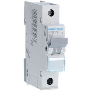 HAGER 25A SINGLE POLE MCB