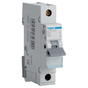 HAGER 63A SINGLE POLE MCB