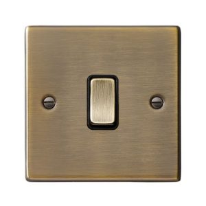 HAMILTON ANTIQUE BRASS 1G 2W SWITCH