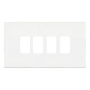 HAMILTON 4G FRONT PLATE WHITE