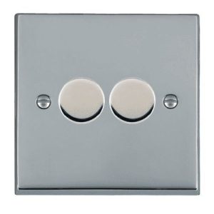 HAMILTON BRIGHT CHROME 2G 400W DIMMER