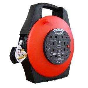INFA 15M 13A 4-SKT HANDBAG REEL X813