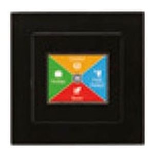 HEATMAT BLACK/BLACK GLASS TOUCH STAT