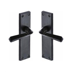HERITAGE BLACK DOOR HANDLES(PAIR)