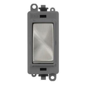 HERITAGE S/CHROME 3-POS RETRACTIVE SWTCH