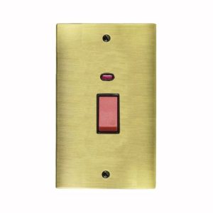 HERITAGE 45A VERTICAL SWITCH ANT BRASS