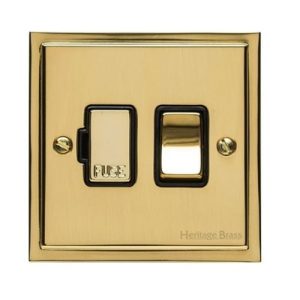 HERITAGE SW FUSED SPUR POLISHED BRASS