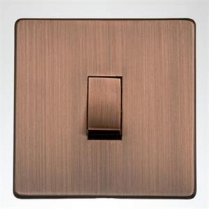 HERITAGE BRASS ANTIQUE COPPER 1G 2W SWITCH INGOT