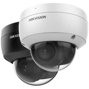 HIKVISION 6MP NETWORK DOME CAMERA C/W ACUSENSE & AUDIO