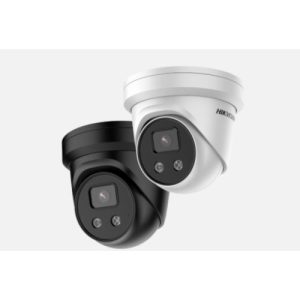 HIKVISON 6MP NETWORK TURRET W/ACUSENSE & AUDIO