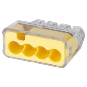 IDEAL 4-PORT YELLOW CONNECTOR 32A(100)