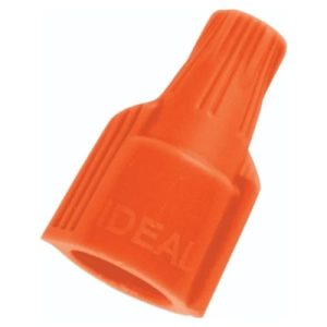 IDEAL ORANGE 32A TWISTER PUSH IN WIRE CONNECTORS (100)