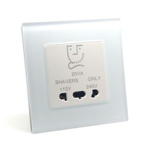 ILLUCIO 1G WHITE DESIGNER SHAVER SOCKET