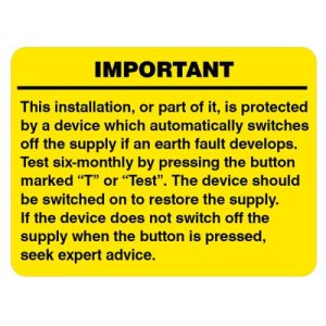 R.C.D. TEST LABEL (100)