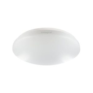INTEGRAL VALUE+ CEILING/WALL LIGHT 300MM DIA IP44 1200LM 16W 4000K 120 BEAM NON-DIMM 75LM/W